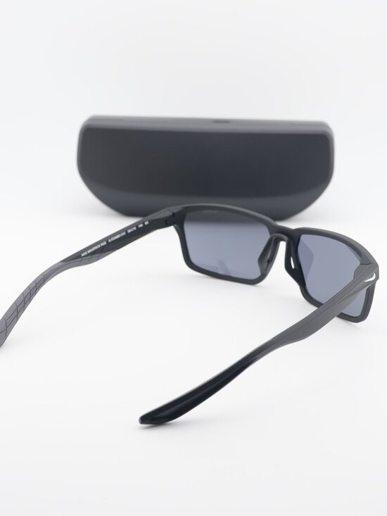 Nike MAVERICK RGE N IF2488X 010 Rectangle Sunglasses - Black / Grey